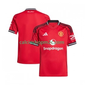 Manchester United Maglia Prima 2025/2026 Manica Corta